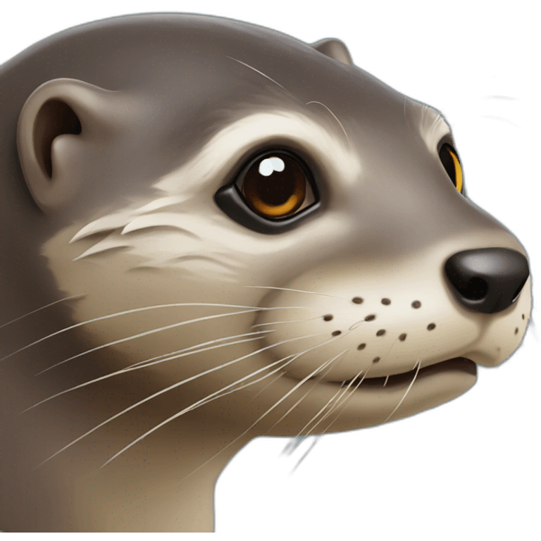 Loutre démoniaque emoji