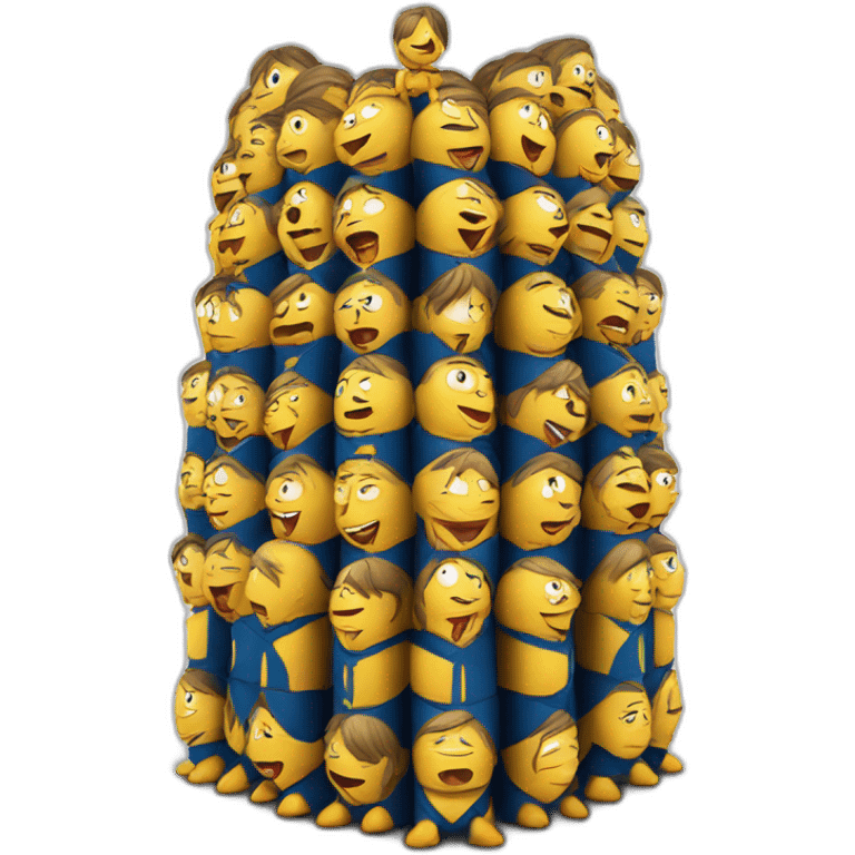 Human towers catalonia emoji