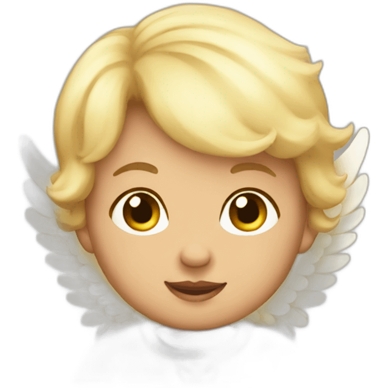 angel baby emoji