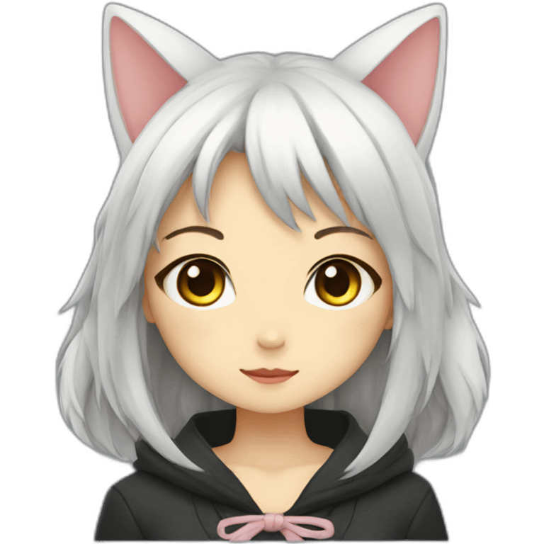 Neko girl emoji