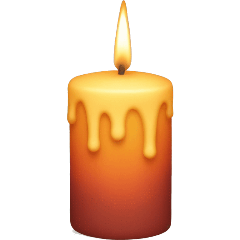 fall candle emoji