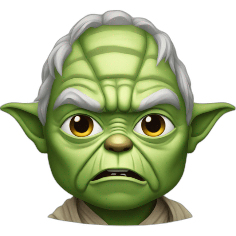 yoda angry emoji