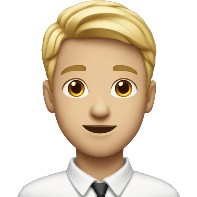 white schoolboy humanitarian emoji