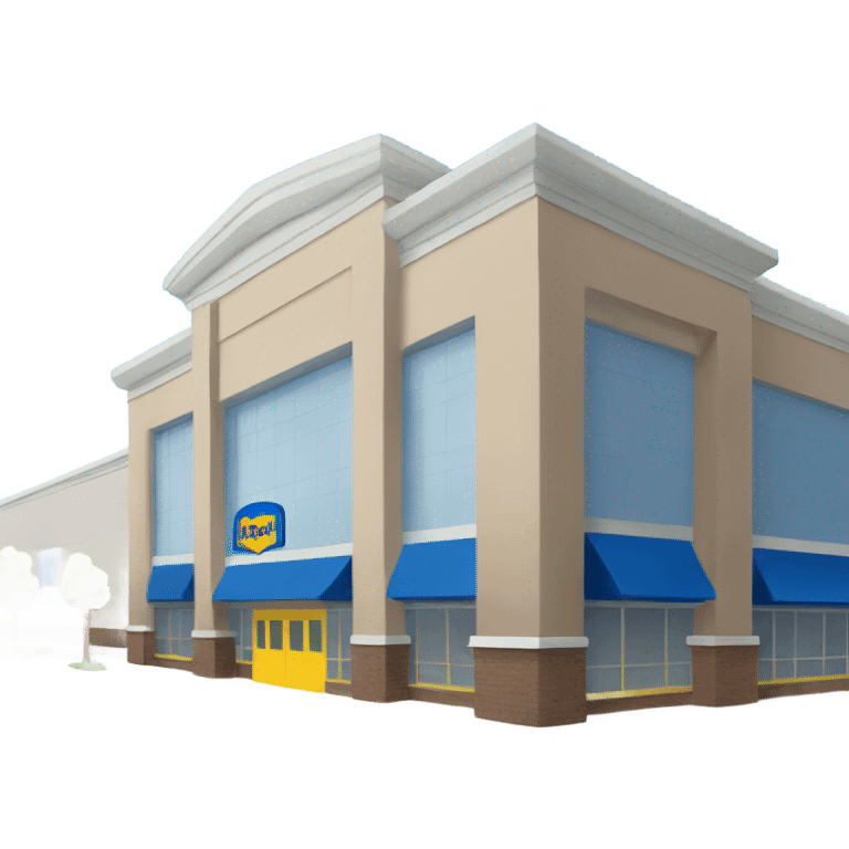 Walmart building emoji