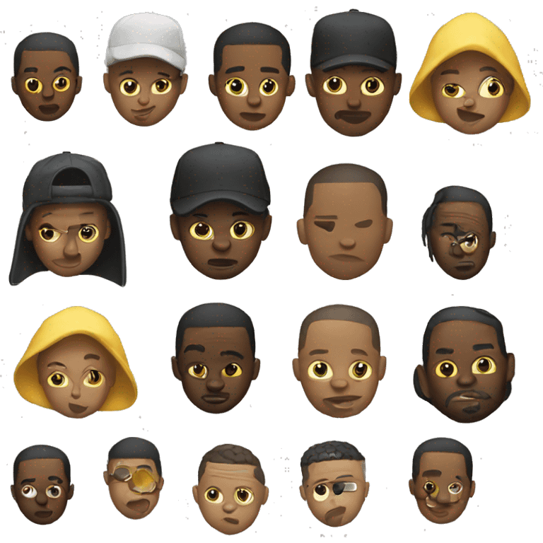 Hip hop emoji emoji