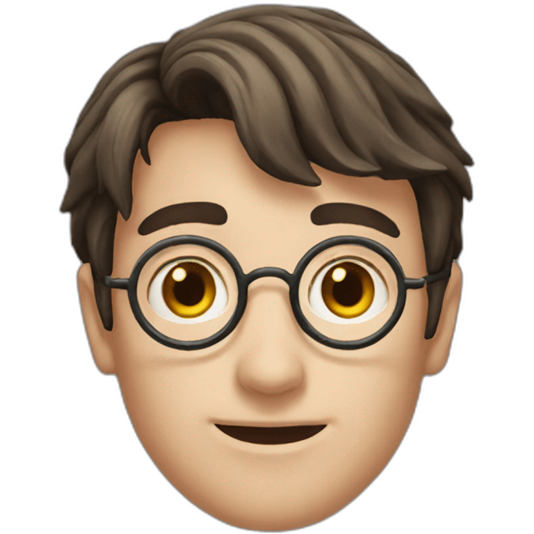 harry potter head emoji