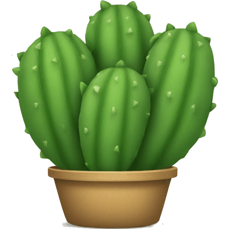 round Nopal emoji