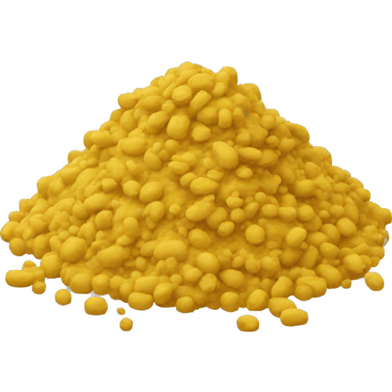 pile of mustard emoji