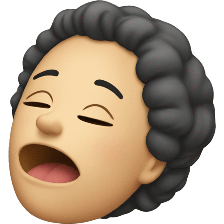 My wife snoring emoji