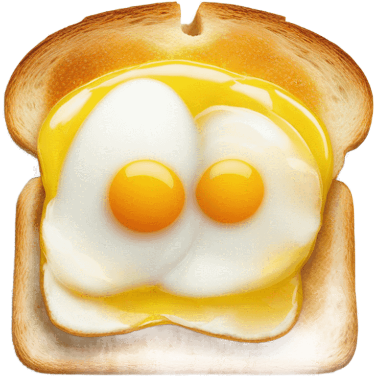 Egg on toast emoji