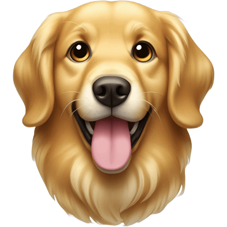 Golden retriever emoji