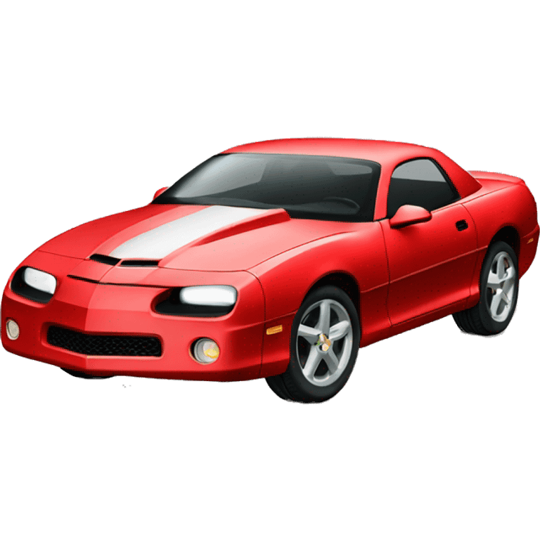 red 1998 camaro  emoji