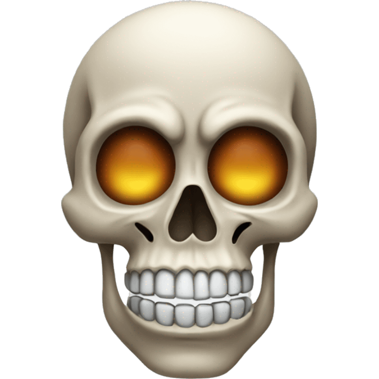 goofy skull emoji emoji