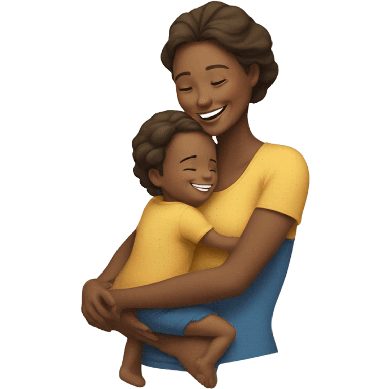 Mother and child emoji