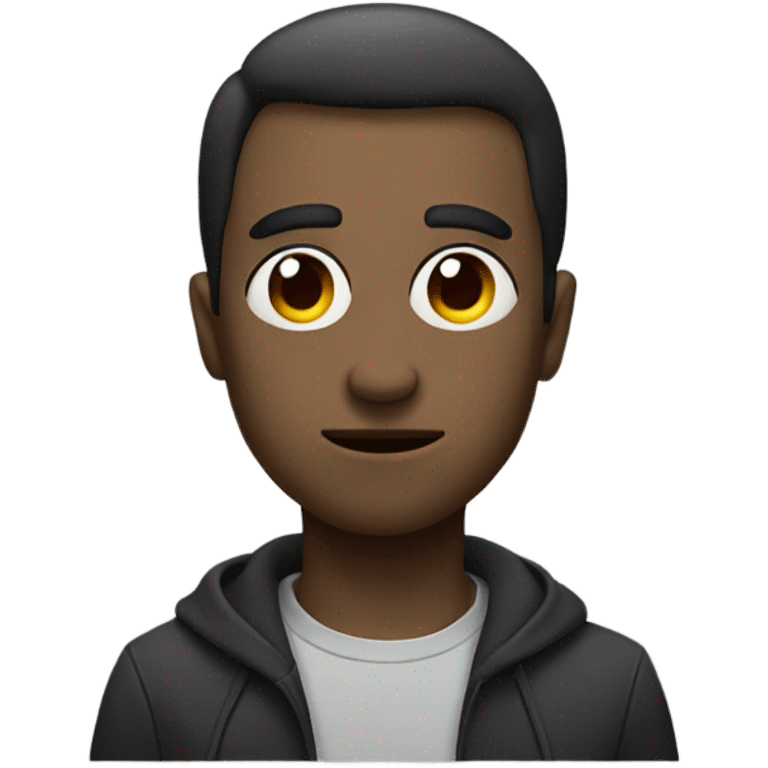 guy with eyes low and its smokey emoji