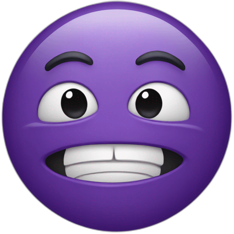 grimace emoji