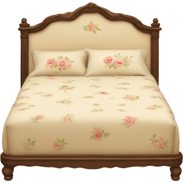 vintage aesthetic bed emoji