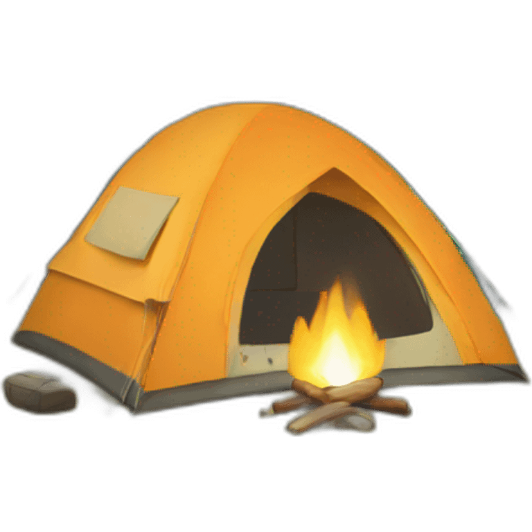 camping emoji