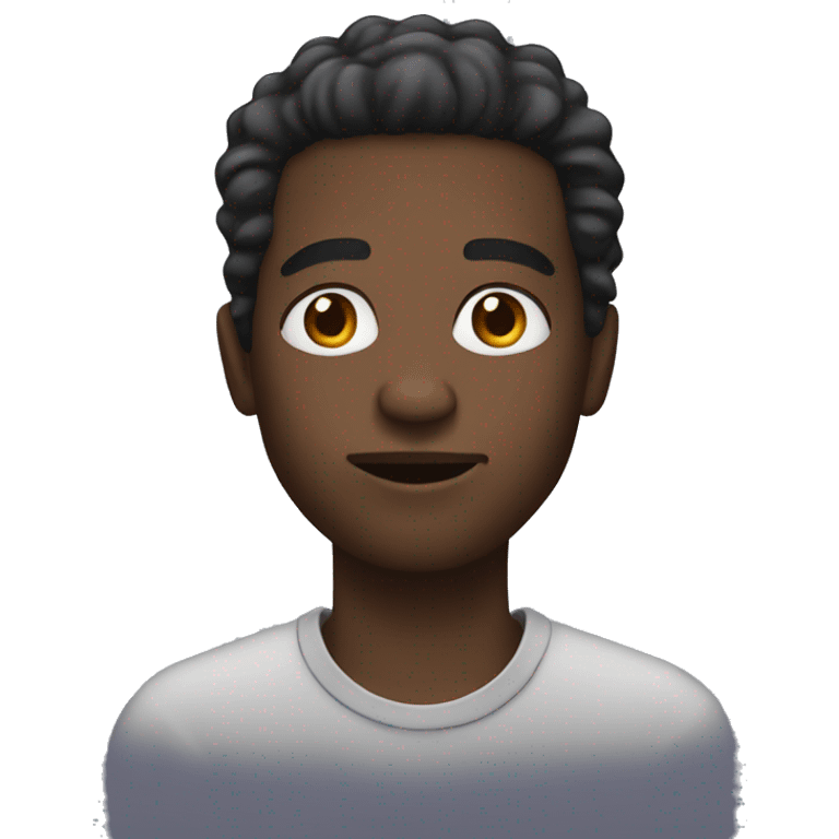 Black guy emoji