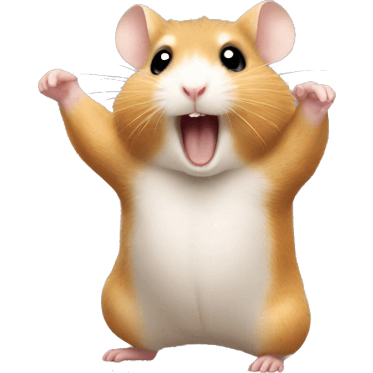 Hamster dancing emoji