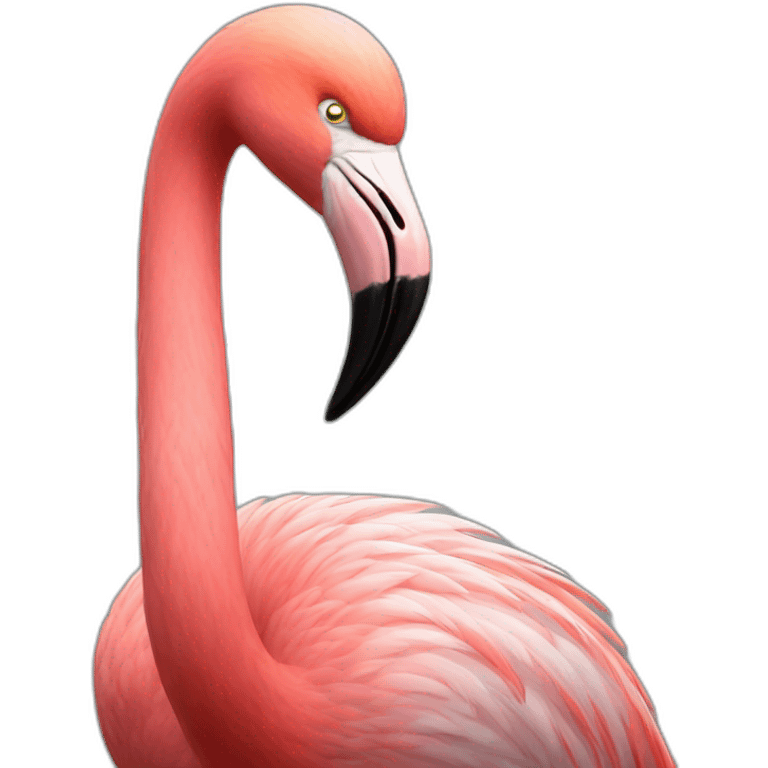 angry flamingo emoji