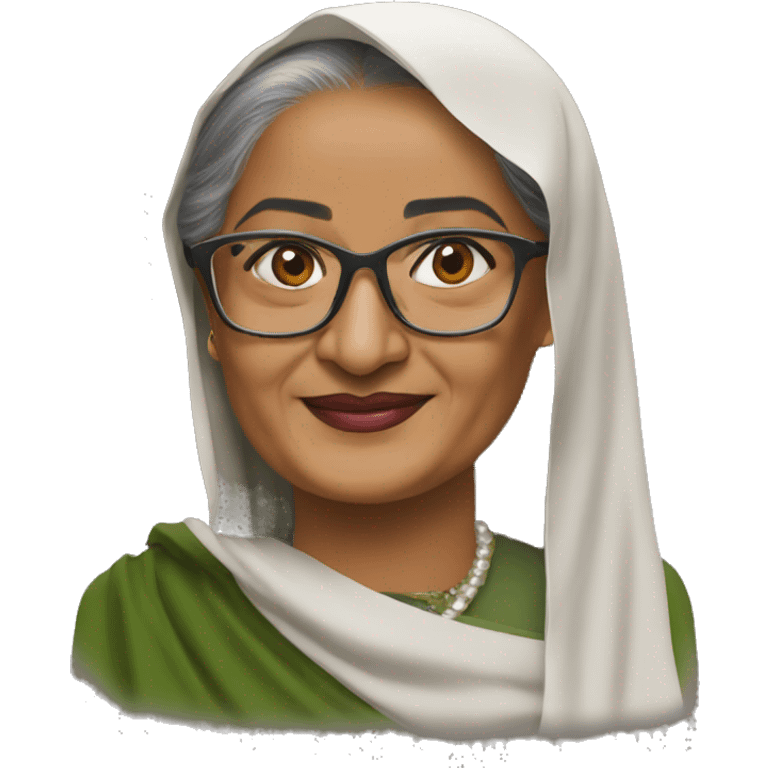 Sheikh Hasina emoji