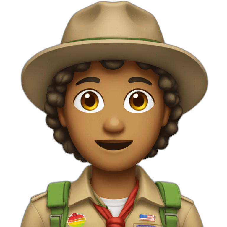 Scout lgbt emoji