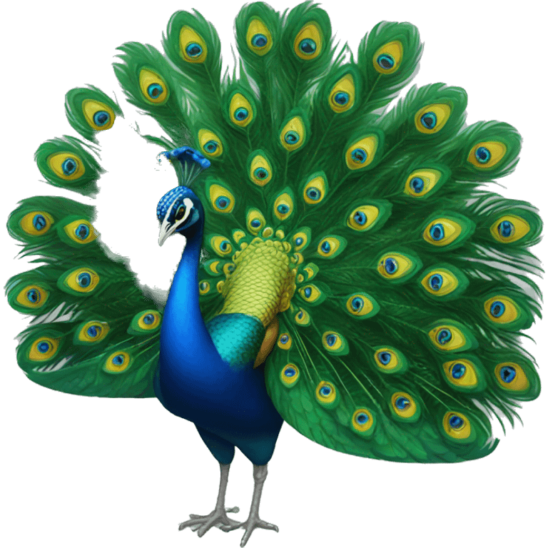 Peacock emoji