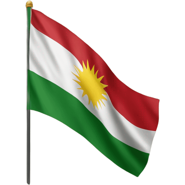 Kurdistan flag emoji