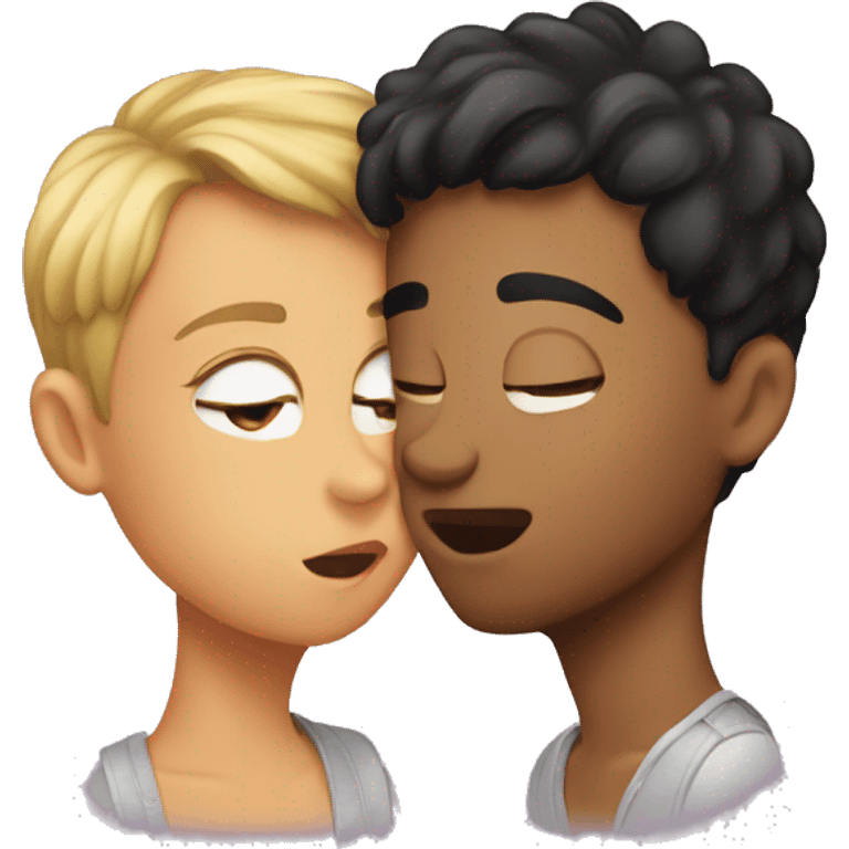 Kiss a boy emoji