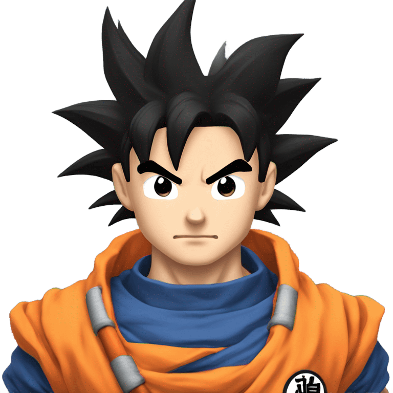  goku from dragon ball z emoji