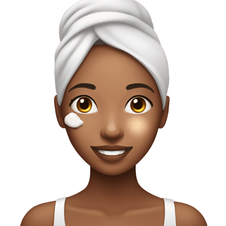 skin care girl emoji