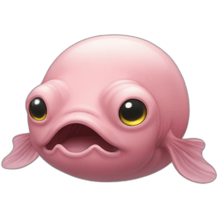 Un alien blobfish emoji