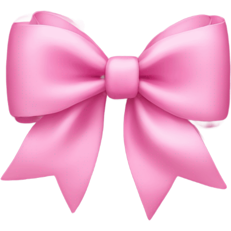 Pink bow emoji