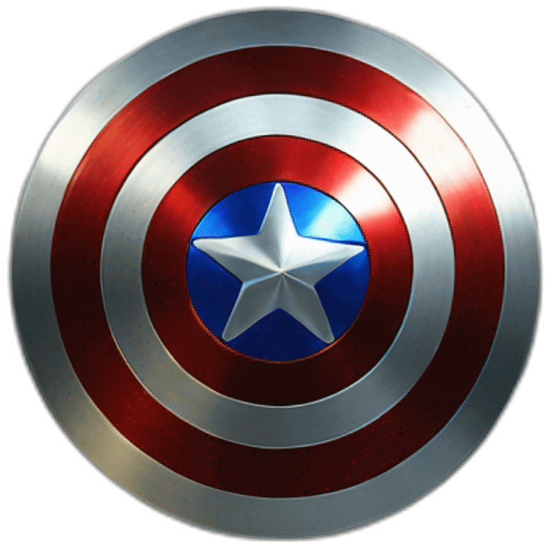 Captain America’s shield emoji