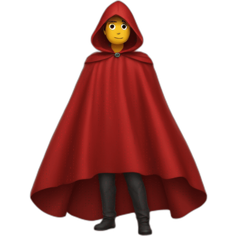 red cape emoji