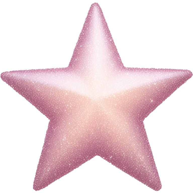 pale pink star sparkle emoji