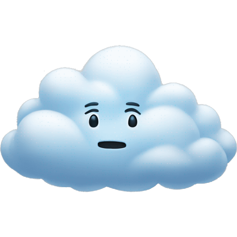 Cloud emoji