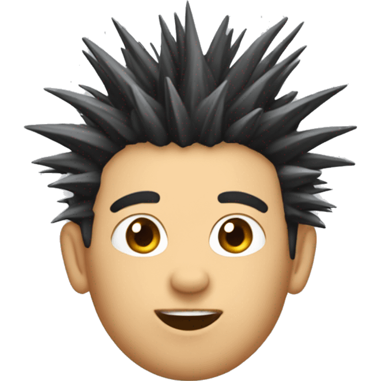 Spikey hair huy emoji