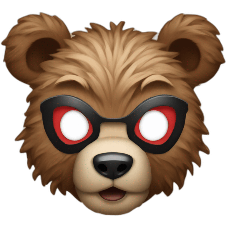 A spider man bear emoji