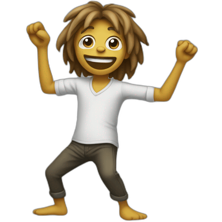 Singe qui dab emoji