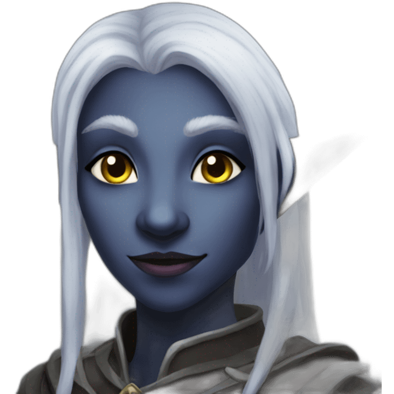 drow elf from dnd emoji