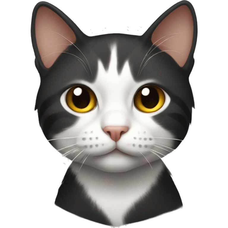 a Breton cat looks  emoji