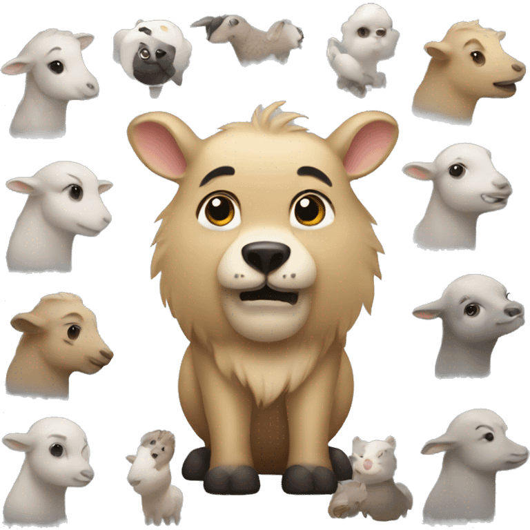 heavy petting zoo emoji