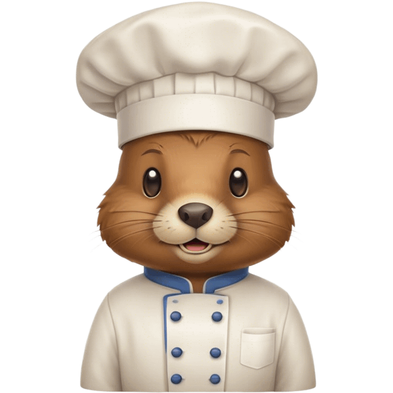 Cooking beaver emoji