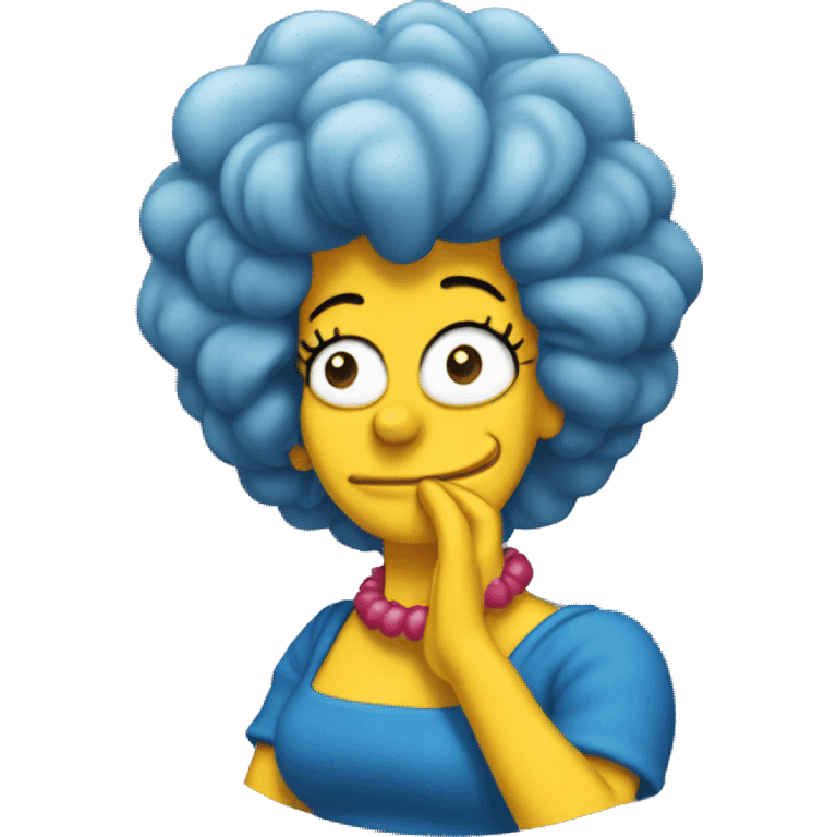 Marge simpson emoji