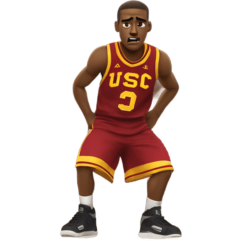 Bad USC men Basketball player emoji