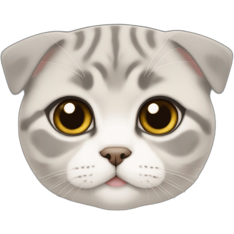 British short hair scottish fold emoji