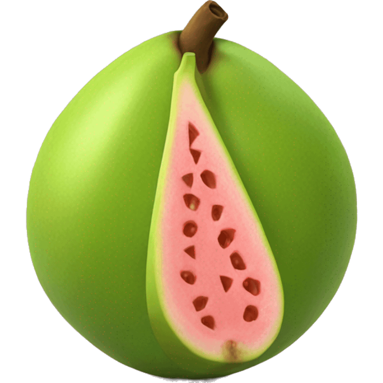 3D Guava emoji