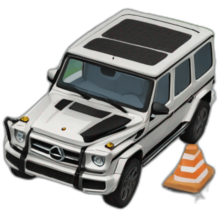 g63 in an accident emoji